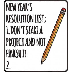 New Year Resolution List