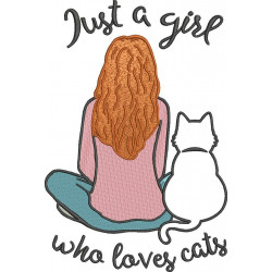 Just A Girl Who Loves Cats 