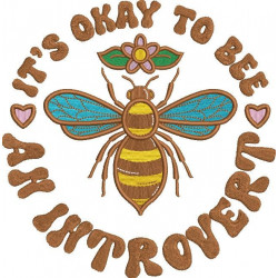 It's Okay To Bee An Introvert