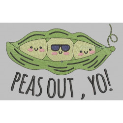 Peas Out, yo!