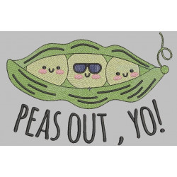 Peas Out, yo!