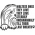 Maltese Dog Silhouette