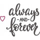 Always and Forever Always and Forever