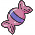 Candy Embroidery Design