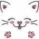 Cat Face And Paw