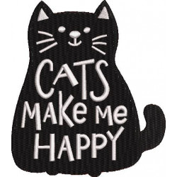 Cats Make Me Happy