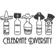 Celebrate Diversity Embroidery Pattern