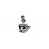 Coffee Cup Silhouette Embroidery Pattern