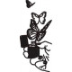 Zippo Butterflies Embroidery Design Zippo Butterflies Embroidery Design