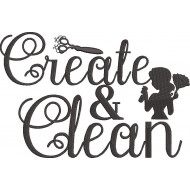 Create and Clean Embroidery Pattern