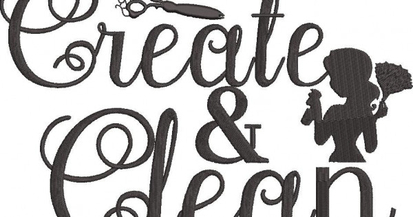 Create And Clean Embroidery Pattern