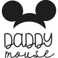 Pop Mouse Embroidery Design