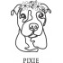 Pixie Dog Embroidery Design