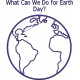 What Can We Do For Earth Day Embroidery Design