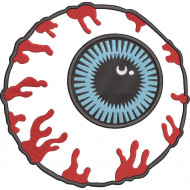 Eye Embroidery Design