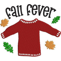 Fall Fever Embroidery Pattern