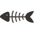 Bony Fish Embroidery Design
