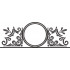 Circle Frame Embroidery Design