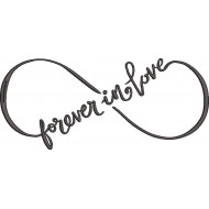 Forever In Love Embroidery Design