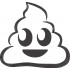 Funny Poop Emoji Embroidery Design