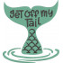 Get Off My Tail Embroidery Design