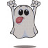 Funny Ghost Embroidery Design