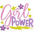 Girl Power Embroidery Design