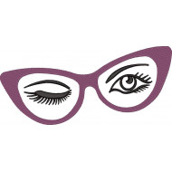 Glasses Embroidery Design