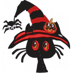 Halloween Cat Embroidery Design