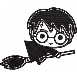 Boy Who Lived Embroidery Design