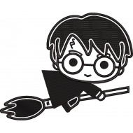 Boy Who Lived Embroidery Design