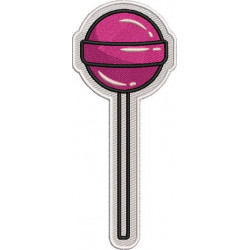 Lollipop Embroidery Design
