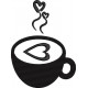 Cup Of Coffee With Heart Embroidery Design Cup Of Coffee With Heart Embroidery Design