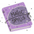 Magic Spells Book Embroidery Design