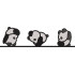 Three Pandas Embroidery Design