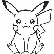 Electric Mouse Embroidery Design