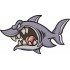 Shark Embroidery Design