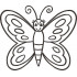 Cute Butterfly Embroidery Pattern