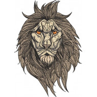 Jadah Tribe Lion Face