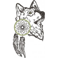 Dreamcatcher Wolf