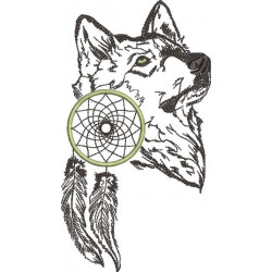 Dreamcatcher Wolf