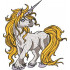 Golden Haired Unicorn