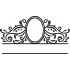 Oval Frame Embroidery Design