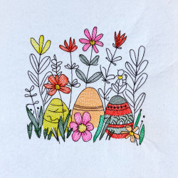 Floral Easter Eggs