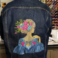 Beautiful Floral Lady