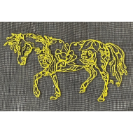 Floral Horse