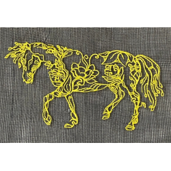 Floral Horse