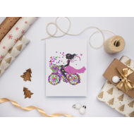 Flower Bucket Bicycle