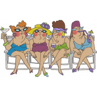 Best Friends Old Women - Four Ladies