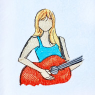 Popstar With Guitar